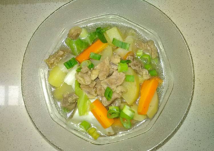 Sop Daging Sapi Simpel