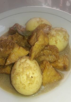 Foto resep Terik Telur Tahu