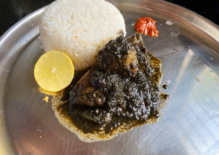 Recipe of Award-winning Meghalayan Khasi Black Sesame Chicken