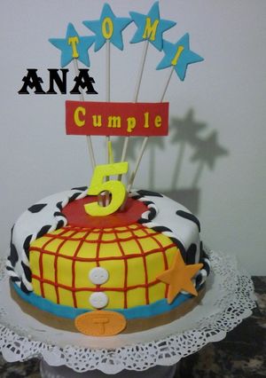 Una foto de Torta Toy Story
