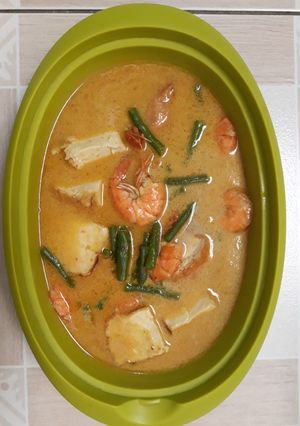 Foto resep Sayur Kuah Laksa Udang