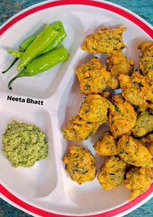 मेथी के गोटे (पकौड़े) रेसिपी मुख्य फोटो