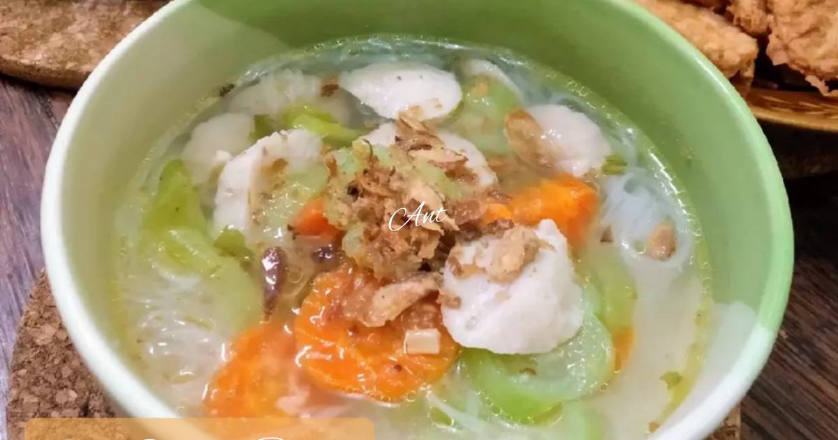 1.300 Resep Sup Oyong Enak Dan Sederhana Ala Rumahan - Cookpad