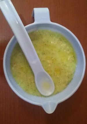 Foto resep Mpasi 8+, oat brokoli keju