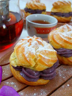 Foto resep Choux pastry vla taro