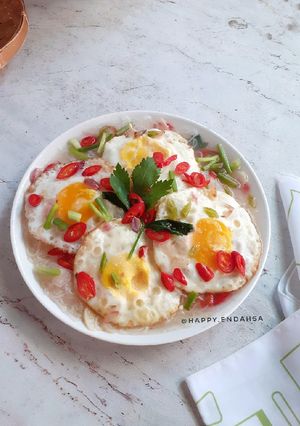 Foto resep Telur Mata Sapi Bakuah Soun Khas Minang