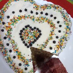 A picture of Red velvet cake.