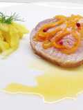 Girello di vitello con salsa d'arancia
