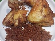 Gambar serundeng kelapa bumbu racik
