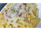 Macarrones en salsa blanca