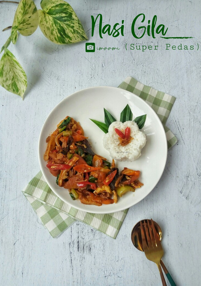 Foto resep Nasi Gila Super Pedas