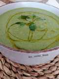 Crema de lechuga y pepino
