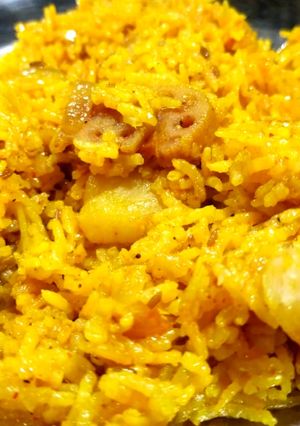 A picture of Recipe of pulao.