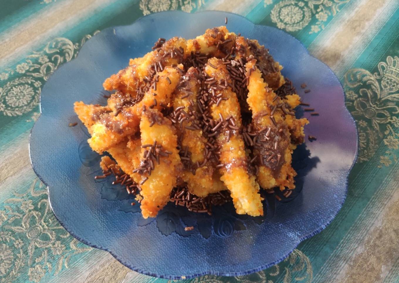 Pisang goreng crispy