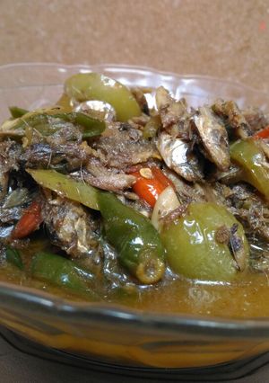 Foto resep Tumis hijau ikan lemuru