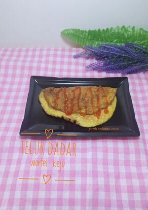 Foto resep Telur Dadar Wortel Keju
