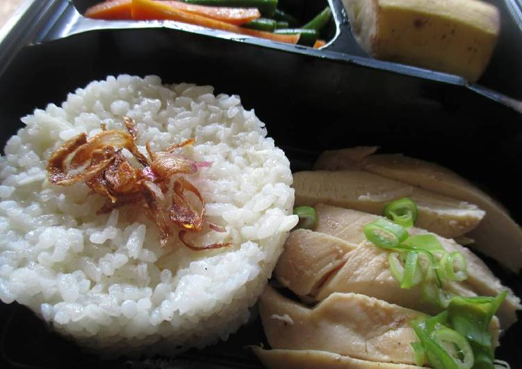 Cara Gampang Membuat Nasi Ayam Hainan, Sempurna