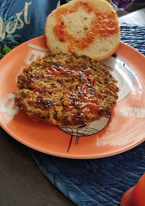 Una foto de Tortitas de lentejas