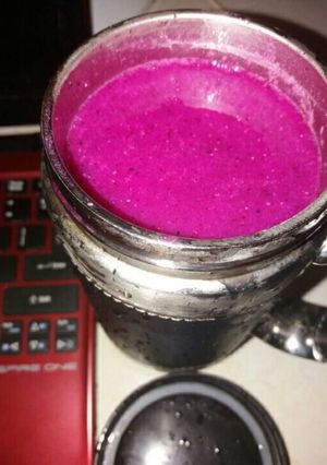 Foto resep Juice dragon fruit honey