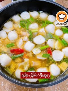 Gambar 👩🍳Sup Kubis Bunga
