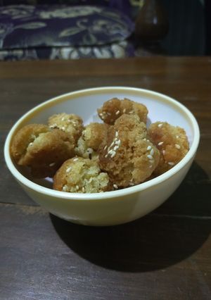 Foto resep Onde-onde tersenyum