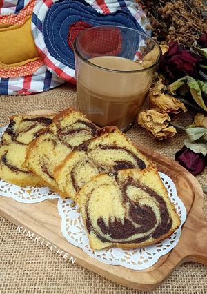 Foto resep Marble cake 4 telur