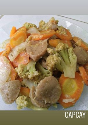 Foto resep Capcay Bakso