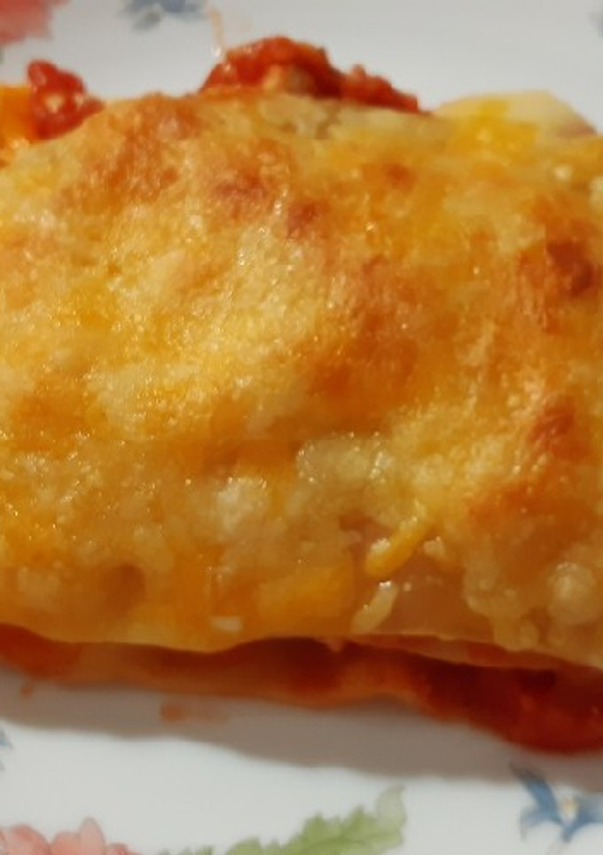 Una foto de Lasaña de pollo