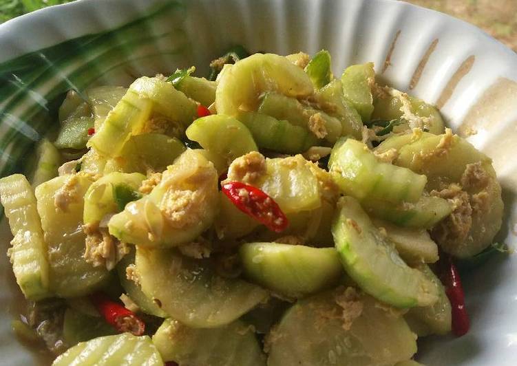 Tumis Timun Telur Teriyaki