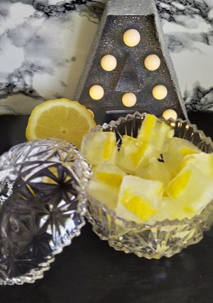 Une photo de Glaçons au citron