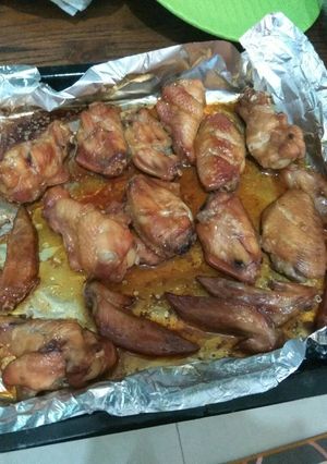 Foto resep Sayap ayam panggang simple