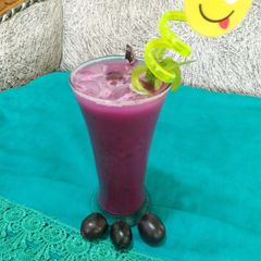 A picture of Jamun slush.