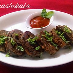 A picture of Aloo vada.