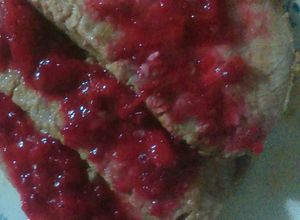 Una foto de Lomo de Cerdo en Salsa de Frutos Rojos