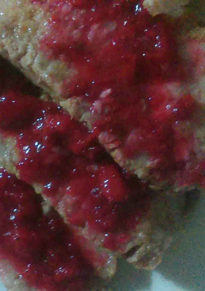 Una foto de Lomo de Cerdo en Salsa de Frutos Rojos