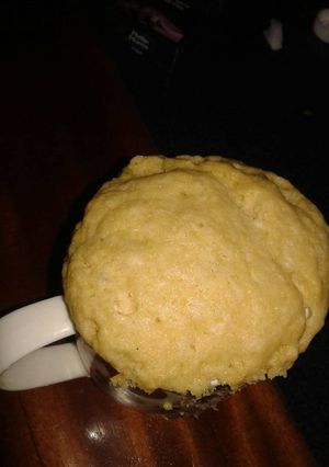 Una foto de Mug cake de vainilla