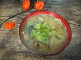 Aubergine Miso Soup