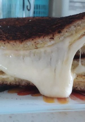 A picture of Tiktok omelet.