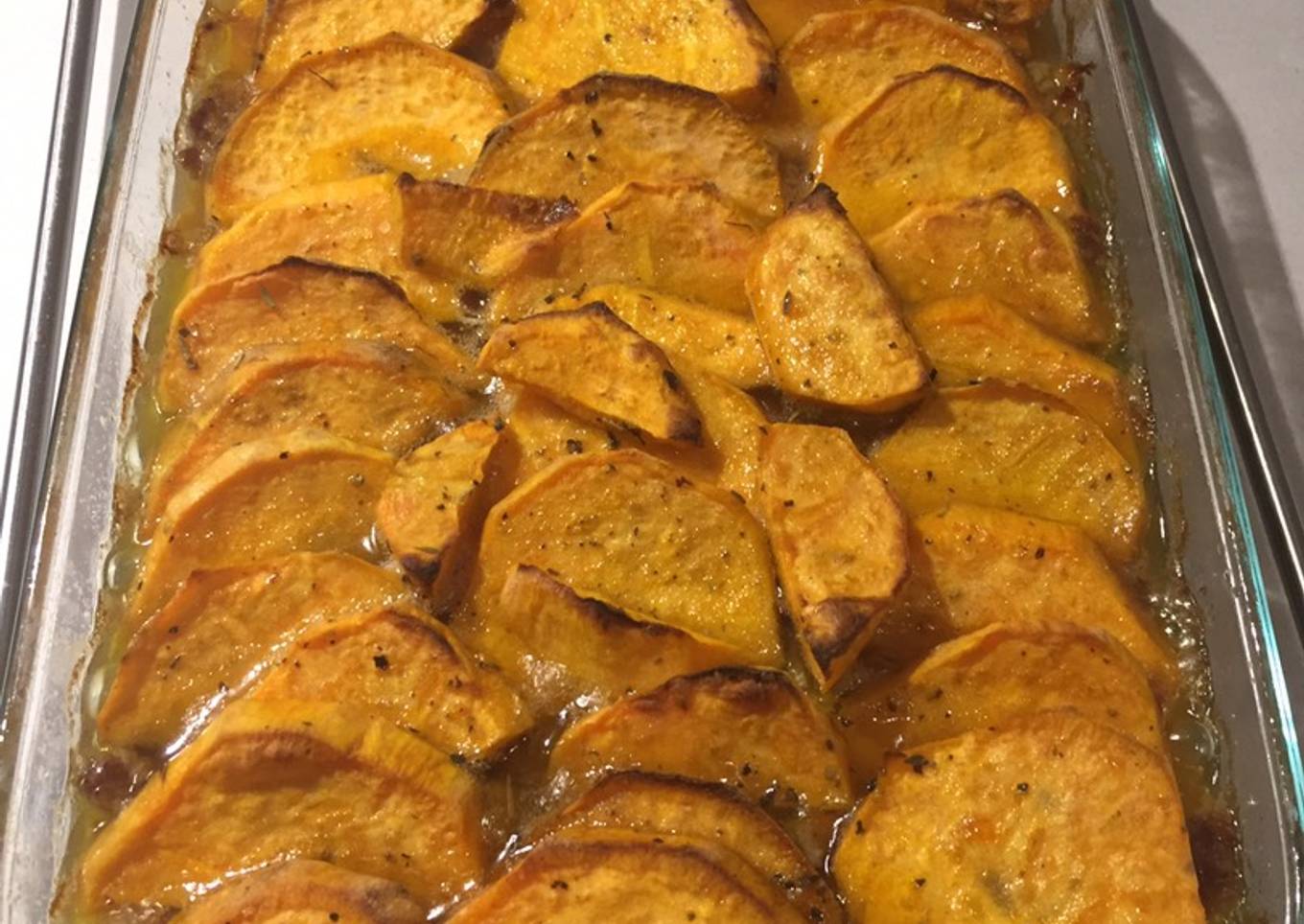 Sweet potato with lamb mince