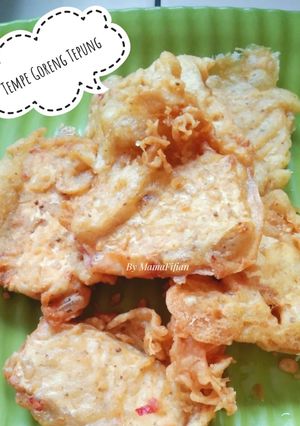 Foto resep Tempe Goreng Tepung