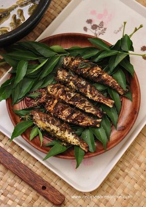 A picture of Kerala Fish Fry.