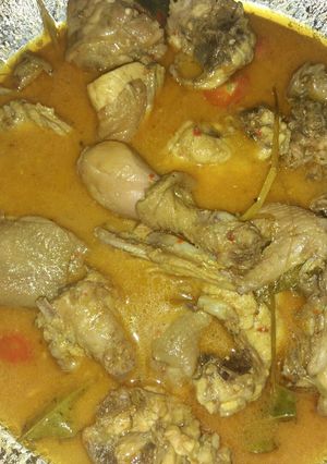 Foto resep Opor ayam pedas