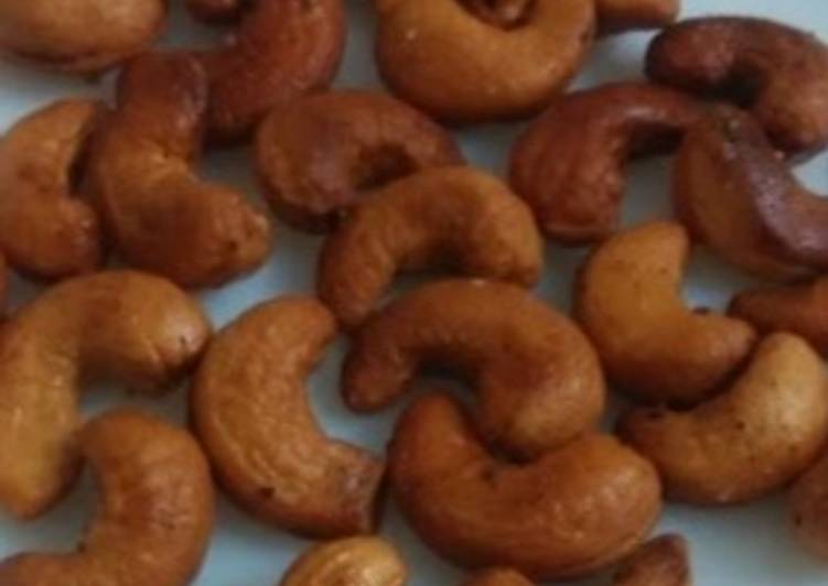 Easiest Way to Prepare Super Quick Homemade Roasted cashews/ keep tummy filling