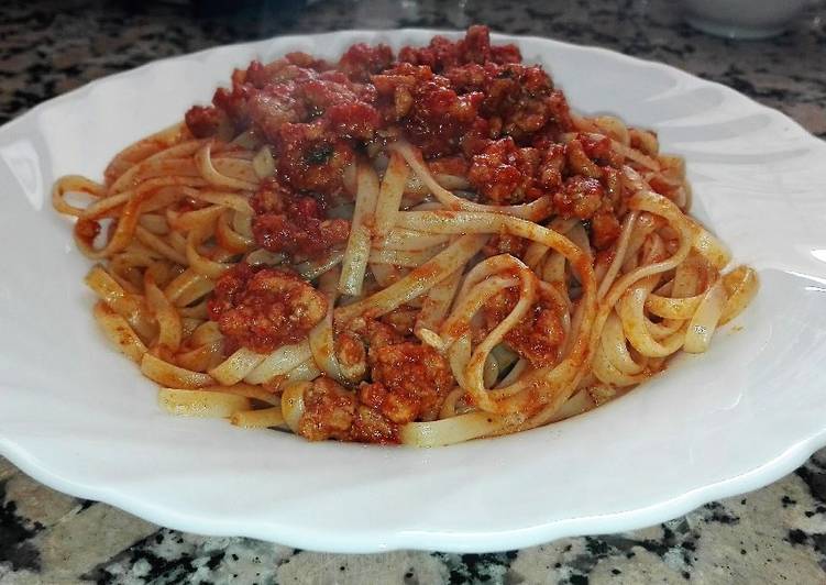 Salsa bolognesa o boloñesa