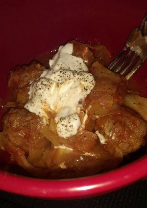 A picture of Cabbage Stew.