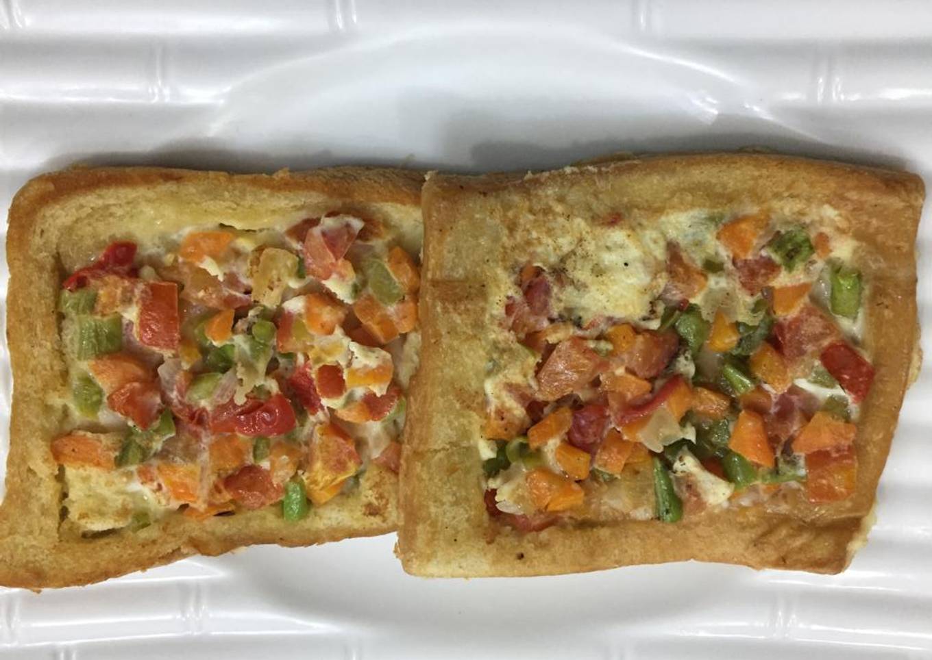 Veggies french toast