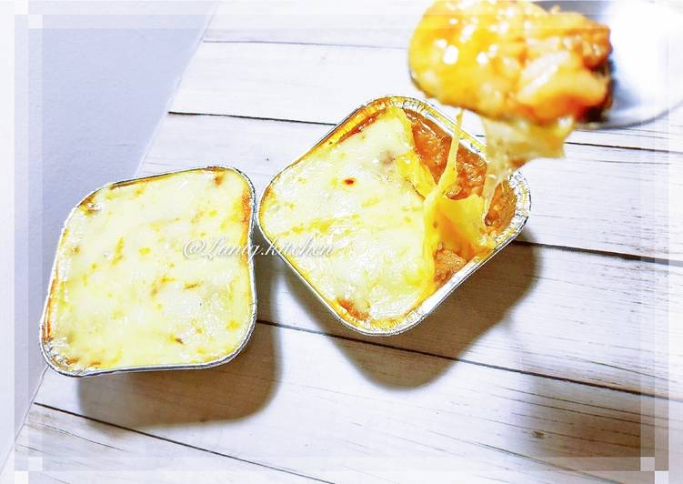 Nasi Panggang Mozarella Instan