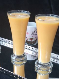 صورة لوصفة عصير القرعة الحمراء