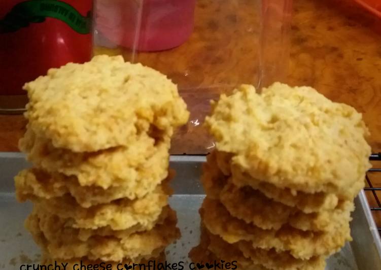 Bagaimana Membuat Crunchy Cheese Cornflakes Cookies, Lezat Sekali
