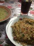 Arroz chaufa a lo peruano🤤